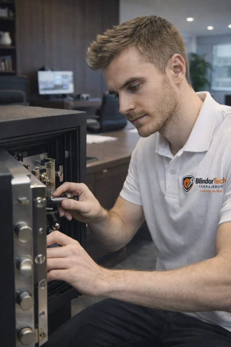 Obertura de caixes fortes a Cabrera de Mar